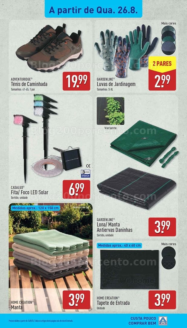 Antevisão Folheto ALDI Promoções de 24 a 30 agosto
